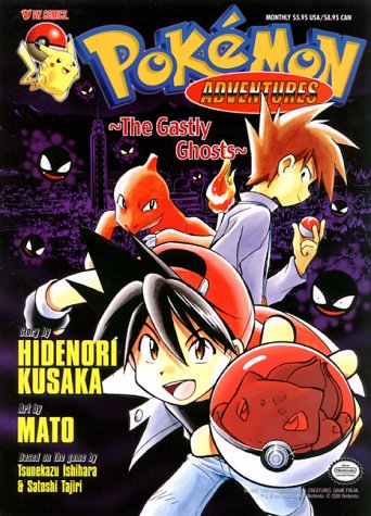 Pokemon Adventures, Volume 5: Ghastly Ghosts Manga