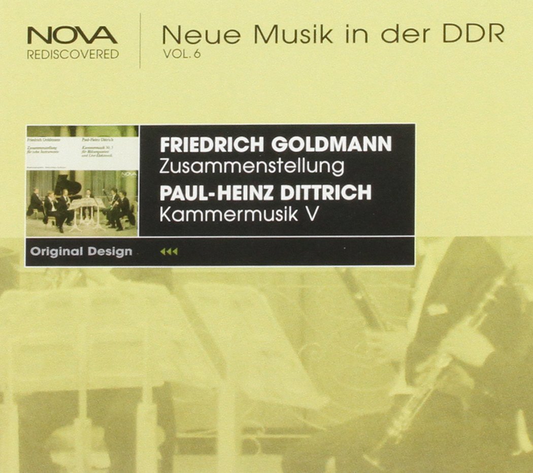 Friedrich Goldmann / Paul-Heinz Dittrich - Zusammenstellung - Musik für Bläser / Kammermusik V für Bläserquintett Rock