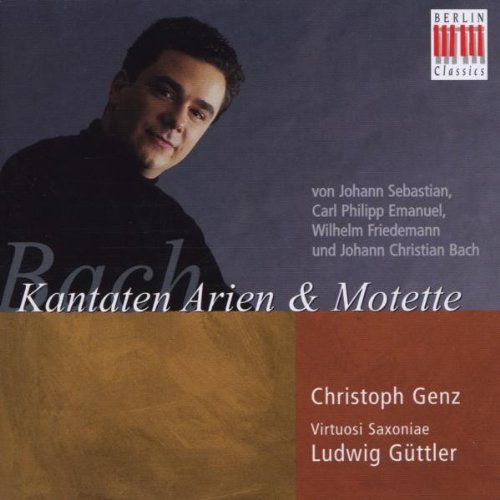 Kantaten, Arien und Motetten der Bachfamilie (Johann Sebastian Bach, Carl Philip Emanuel Bach, Wilhelm Friedemann Bach, Johann Christian Bach) Classical