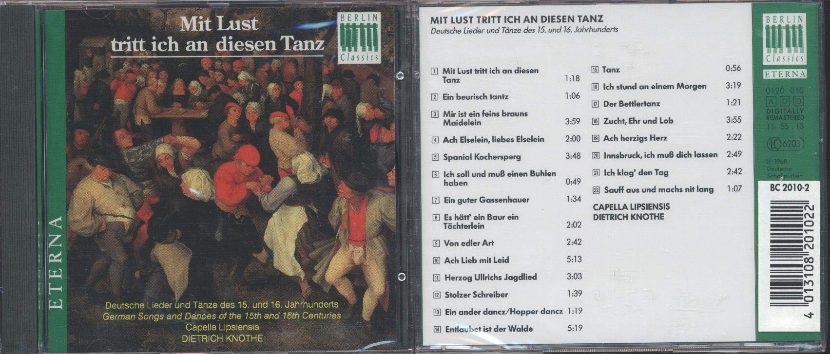 Deutsche Lieder und Tänze des 15. und 16. Jahrhunderts Classical