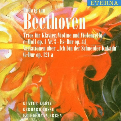Klaviertrios Op. 1, 3 / 44 / 121a Classical