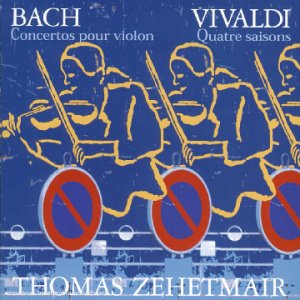 Bach - Concerto pour Violon / Vivaldi - Les Quatre Saisons cd