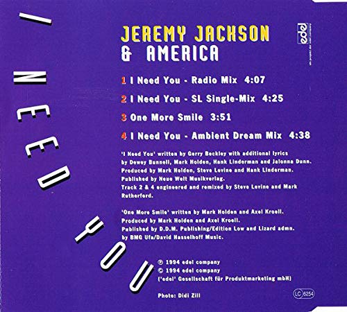 I need you (& America) Music