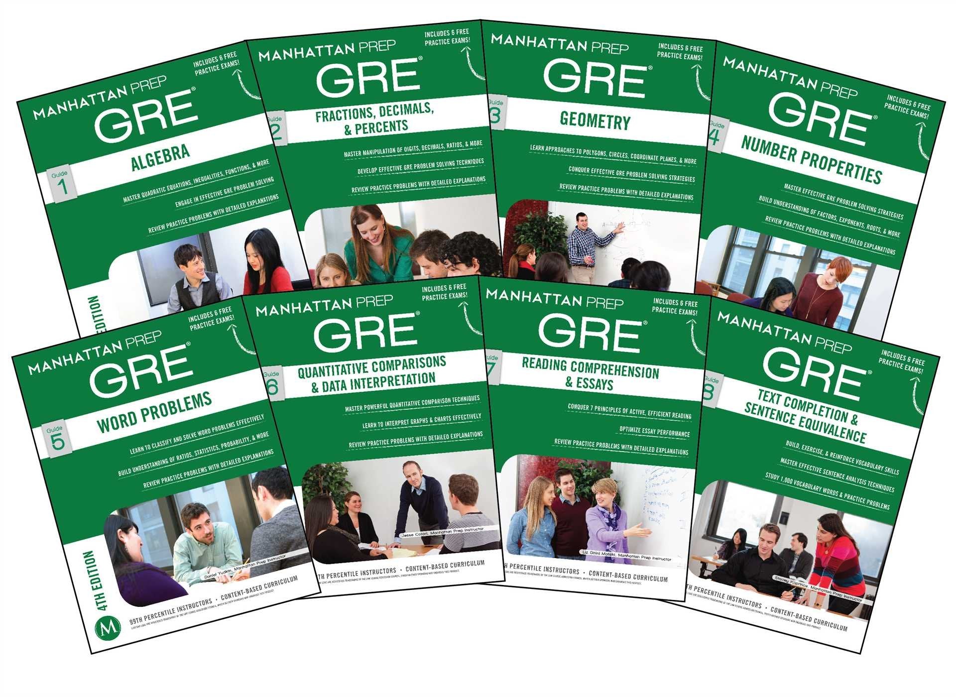 Manhattan Prep GRE Set of 8 Strategy Guides (Manhattan Prep GRE Strategy Guides) Study Guides