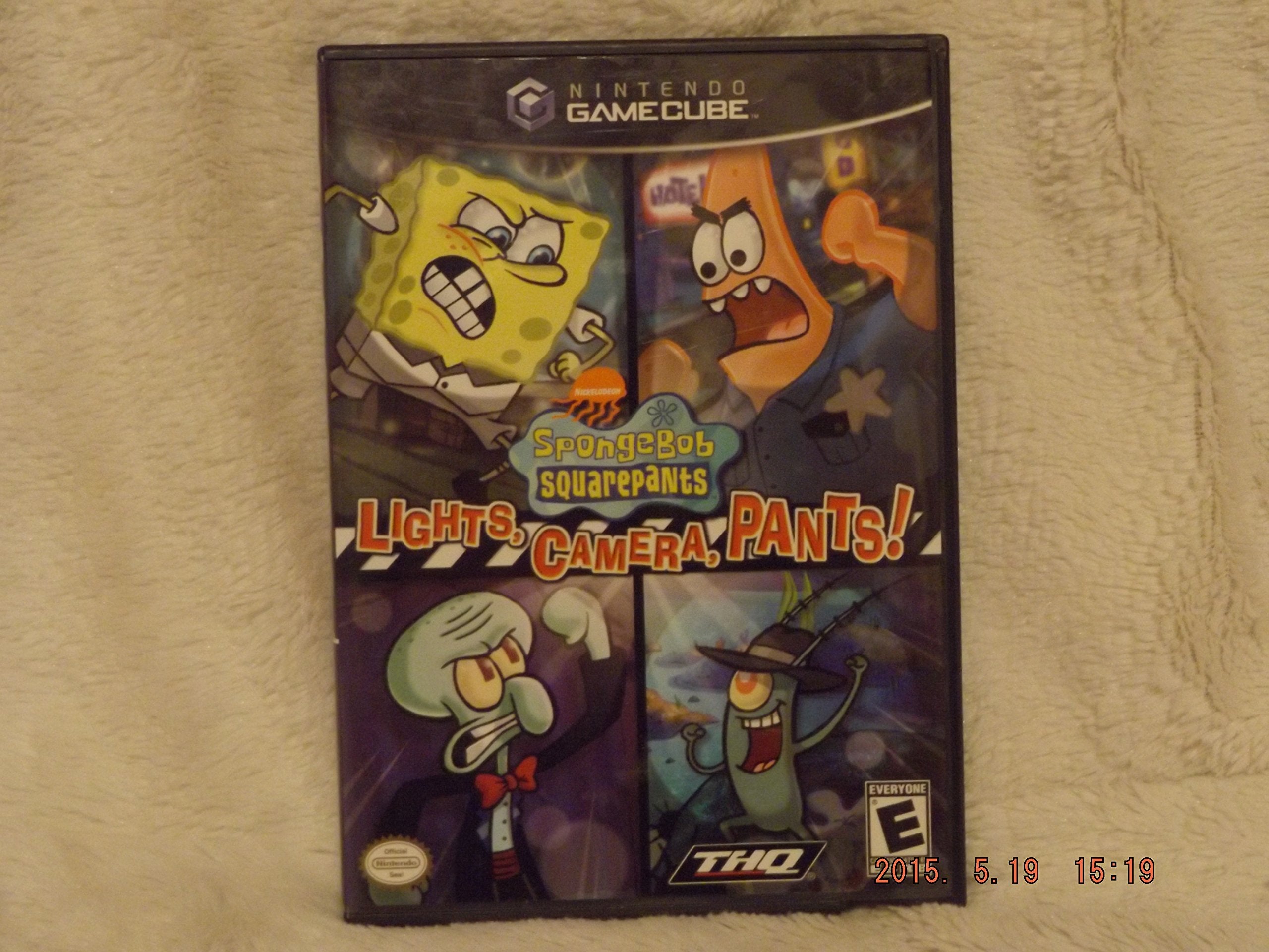 SpongeBob Schwammkopf: Lichter, Kamera, Hose - Gamecube Older Consoles