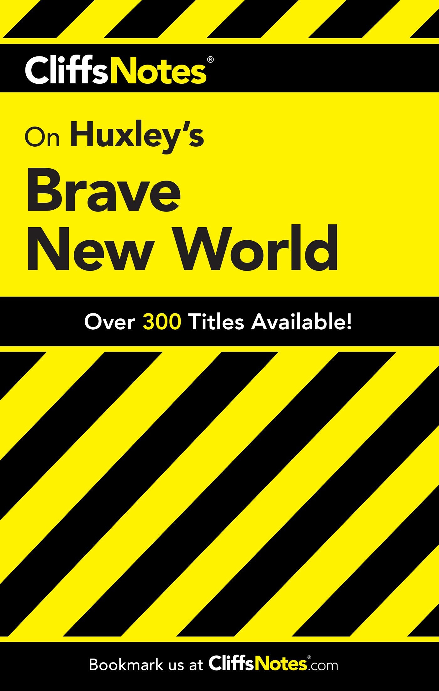 Aldous Huxley's Brave New World (Cliff Notes) Contemporary literature