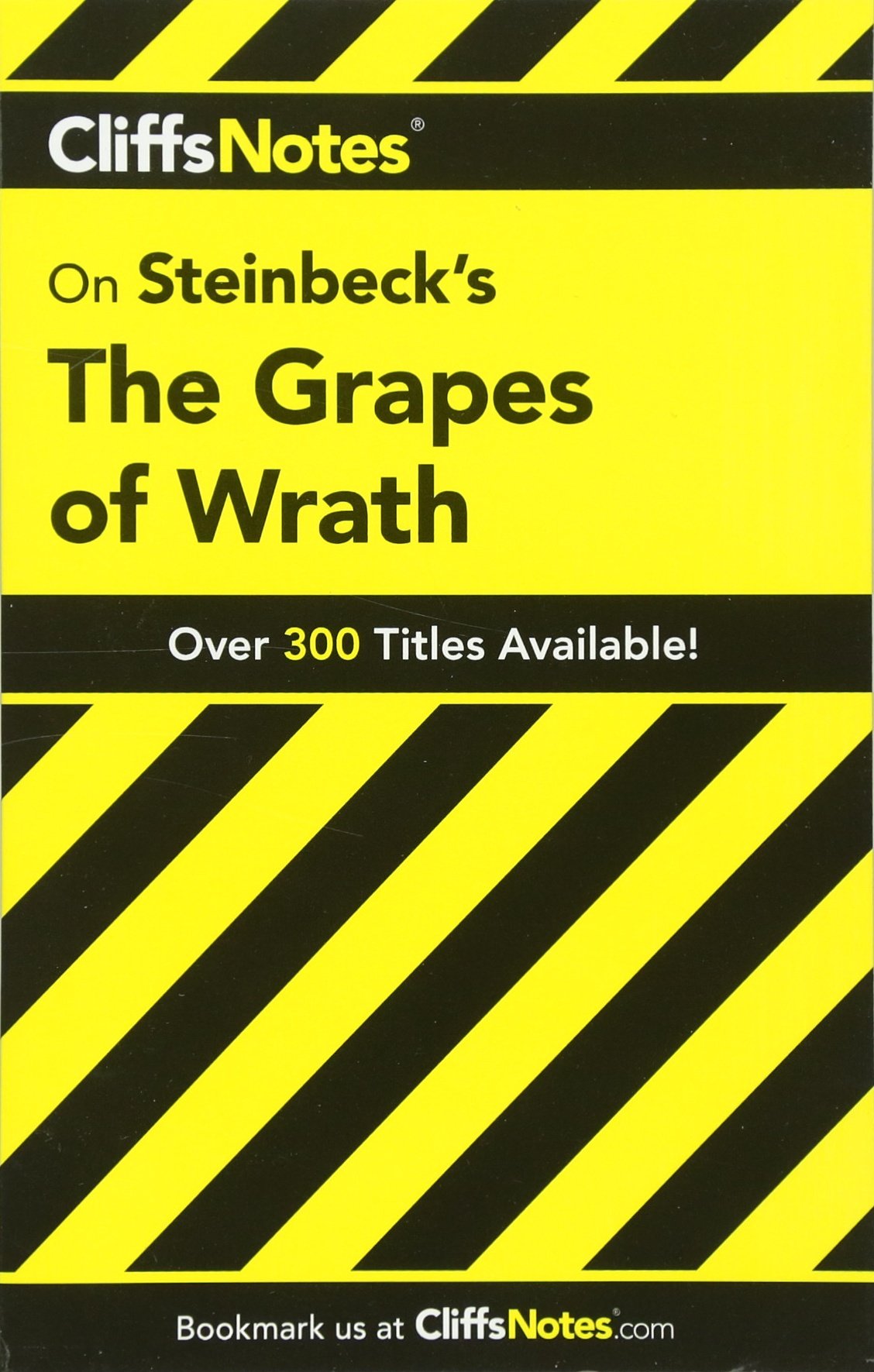 CliffsNotes on Steinbeck's The Grapes of Wrath (Cliffsnotes Literature Guides) Contemporary literature