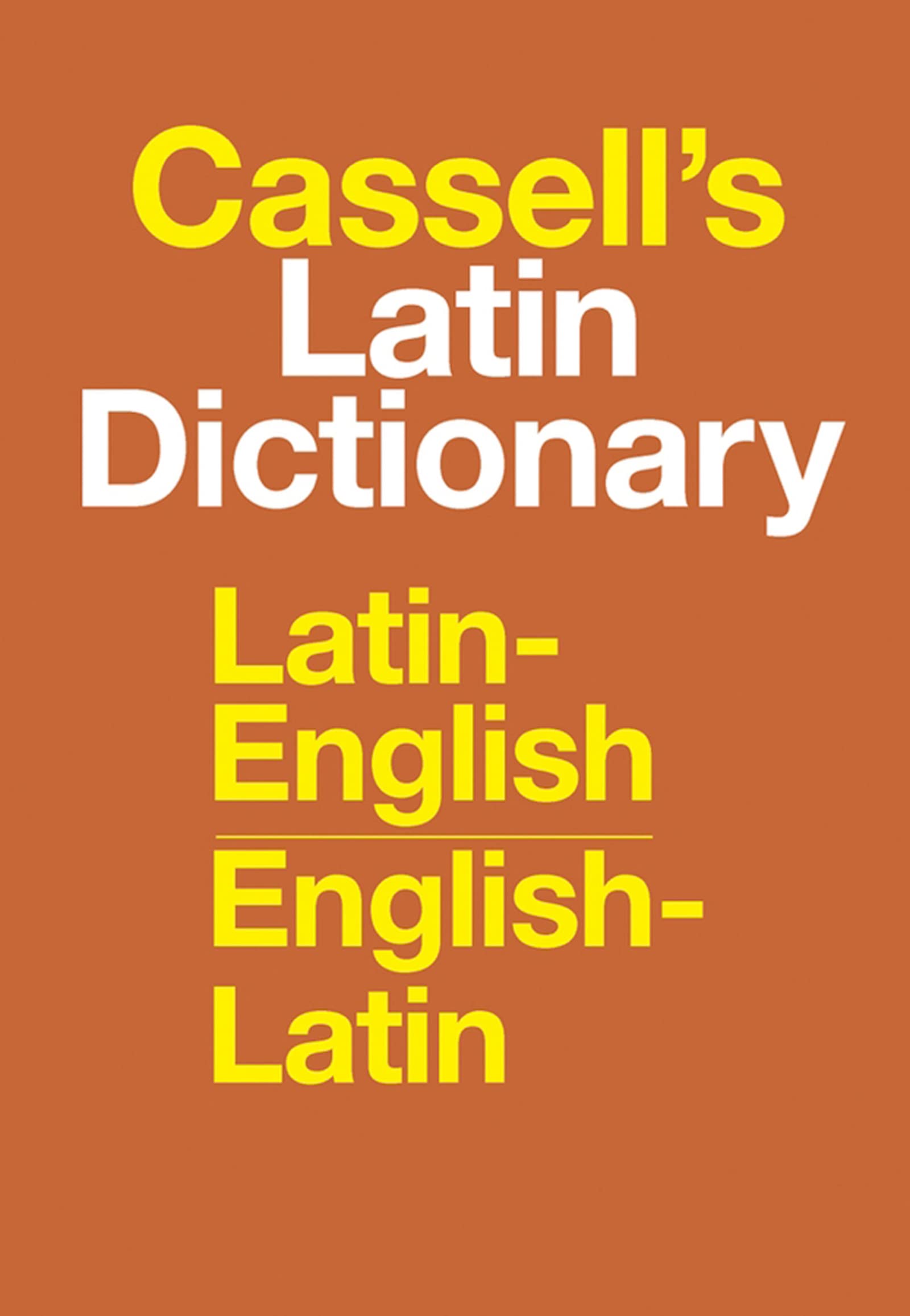 Cassell's Standard Latin Dictionary: Latin-English, English-Latin Foreign Languages ​​& Dictionaries