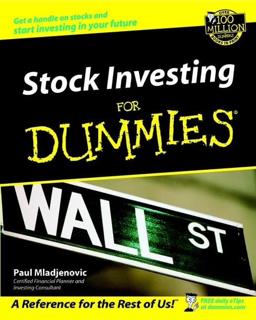 Stock Investing for Dummies book