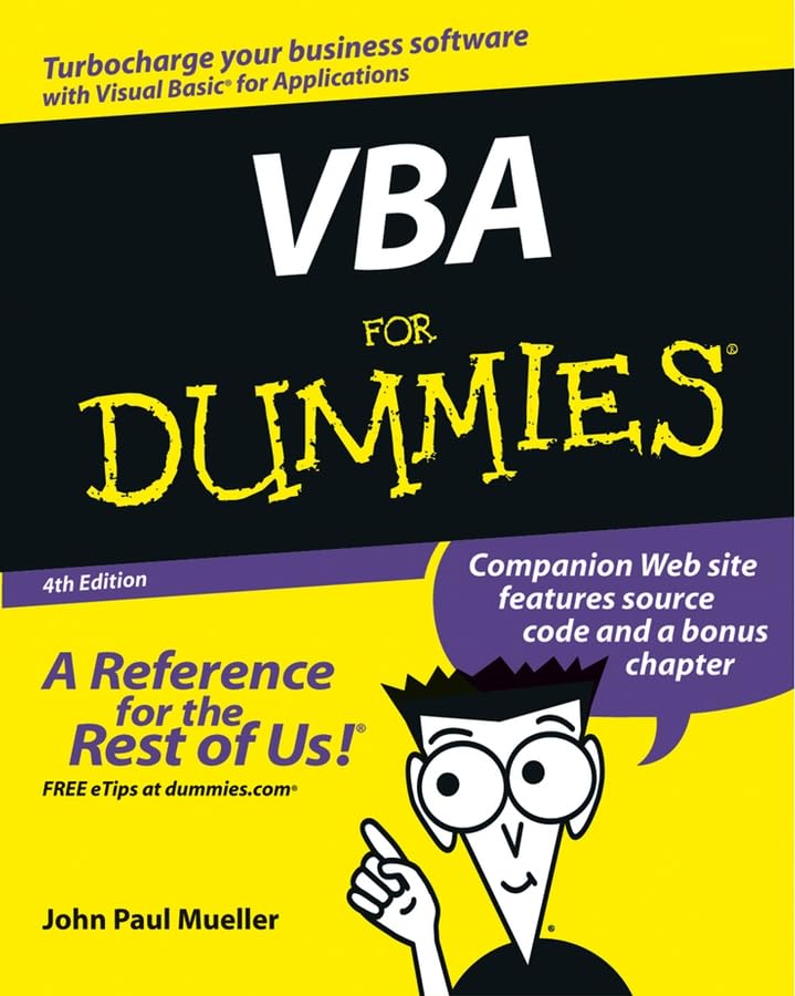 VBA For Dummies Computer Science