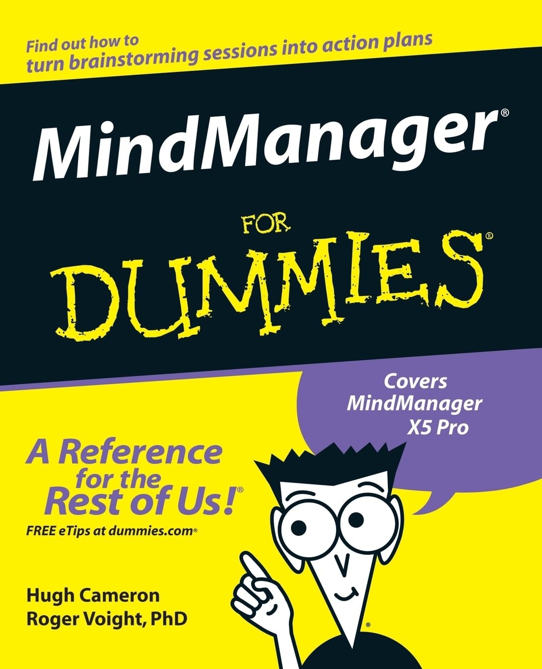 MindManager For Dummies: Find out how to turn brainstorming sessions into action plans Computer Science