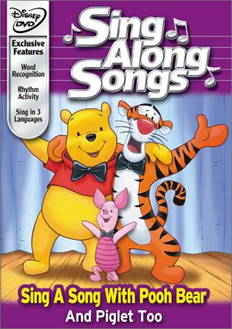 Disney's Sing Along Songs - Sing a Song With Pooh Bear and Piglet Too Children's books