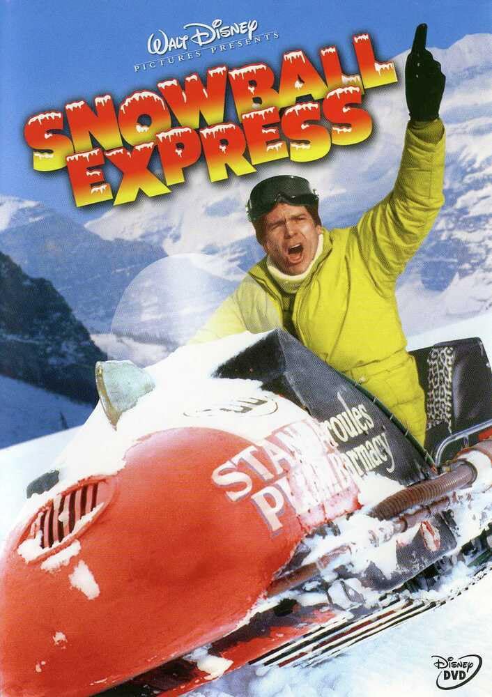 Walt Disney SNOWBALL EXPRESS Dean Jones Films