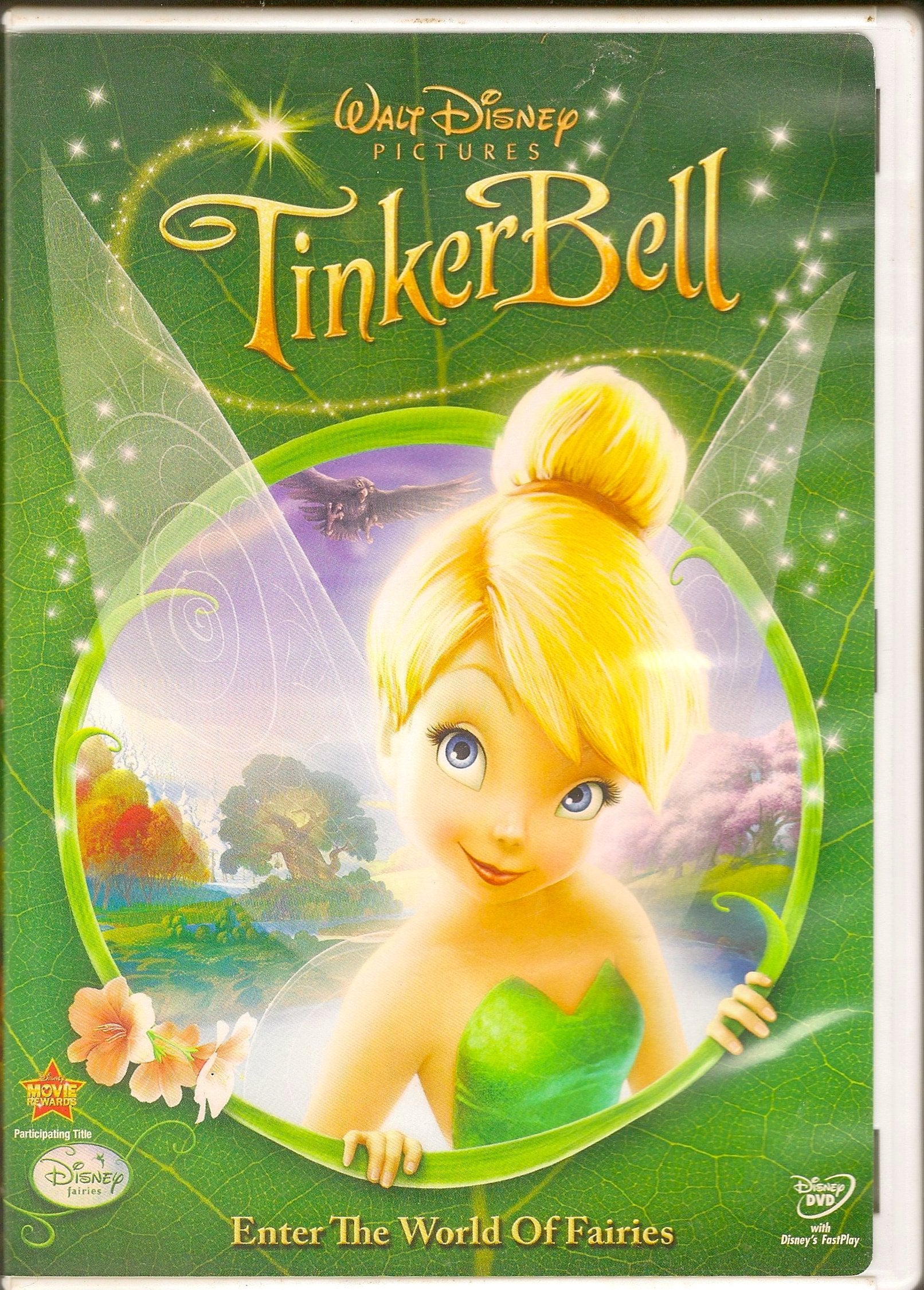 Walt Disney Tinkerbell Enter the World of fairies DVD U.S.A Region Code Films