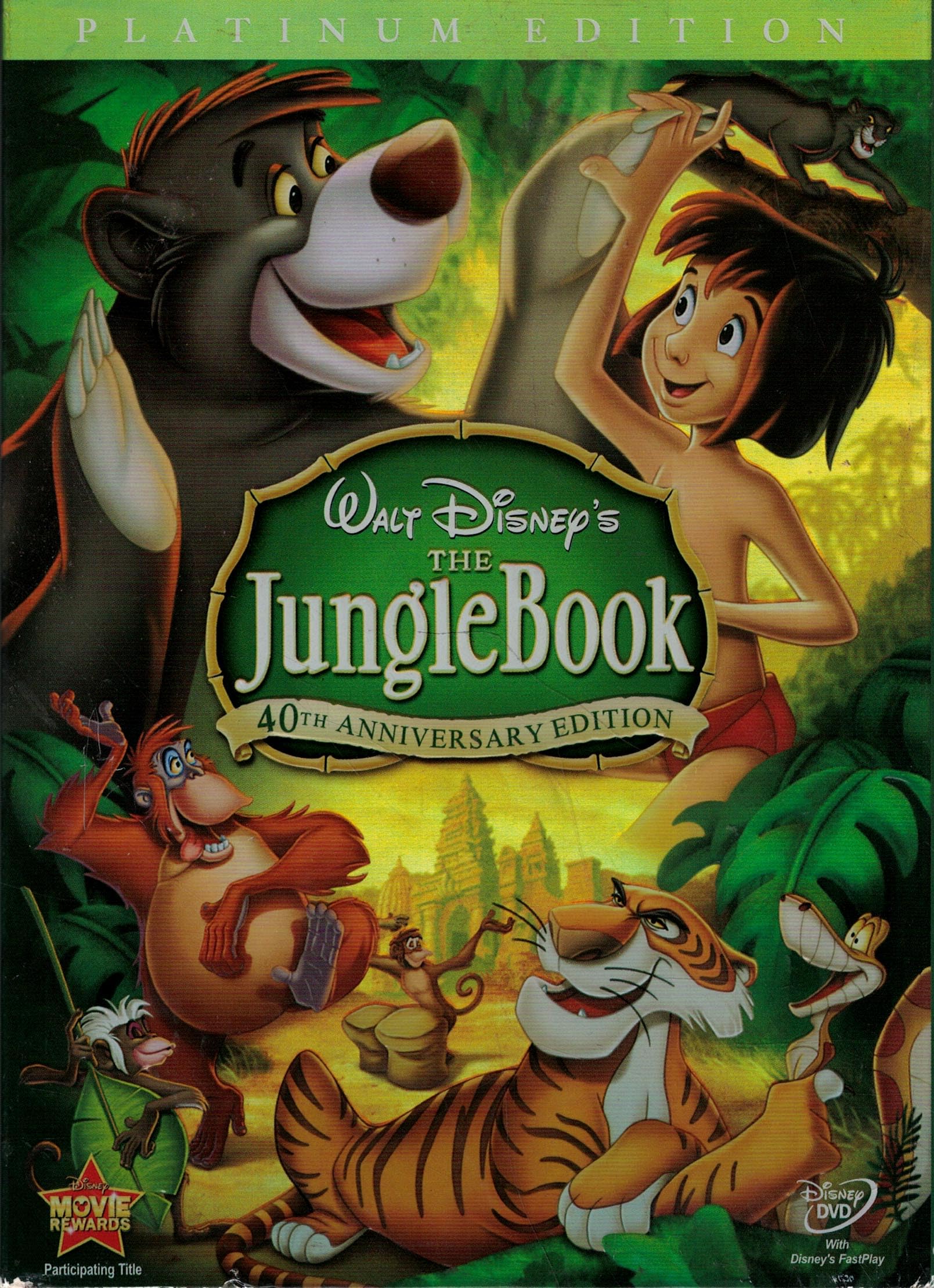 The Jungle Book (40th Anniversary Platinum Edition Movies