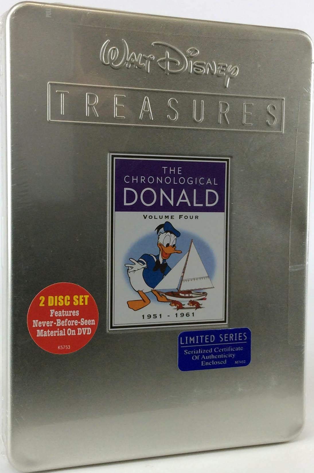 Walt Disney Treasures: The Chronological Donald, Vol. 4 - 1951-1961 (Collector's Tin) Films
