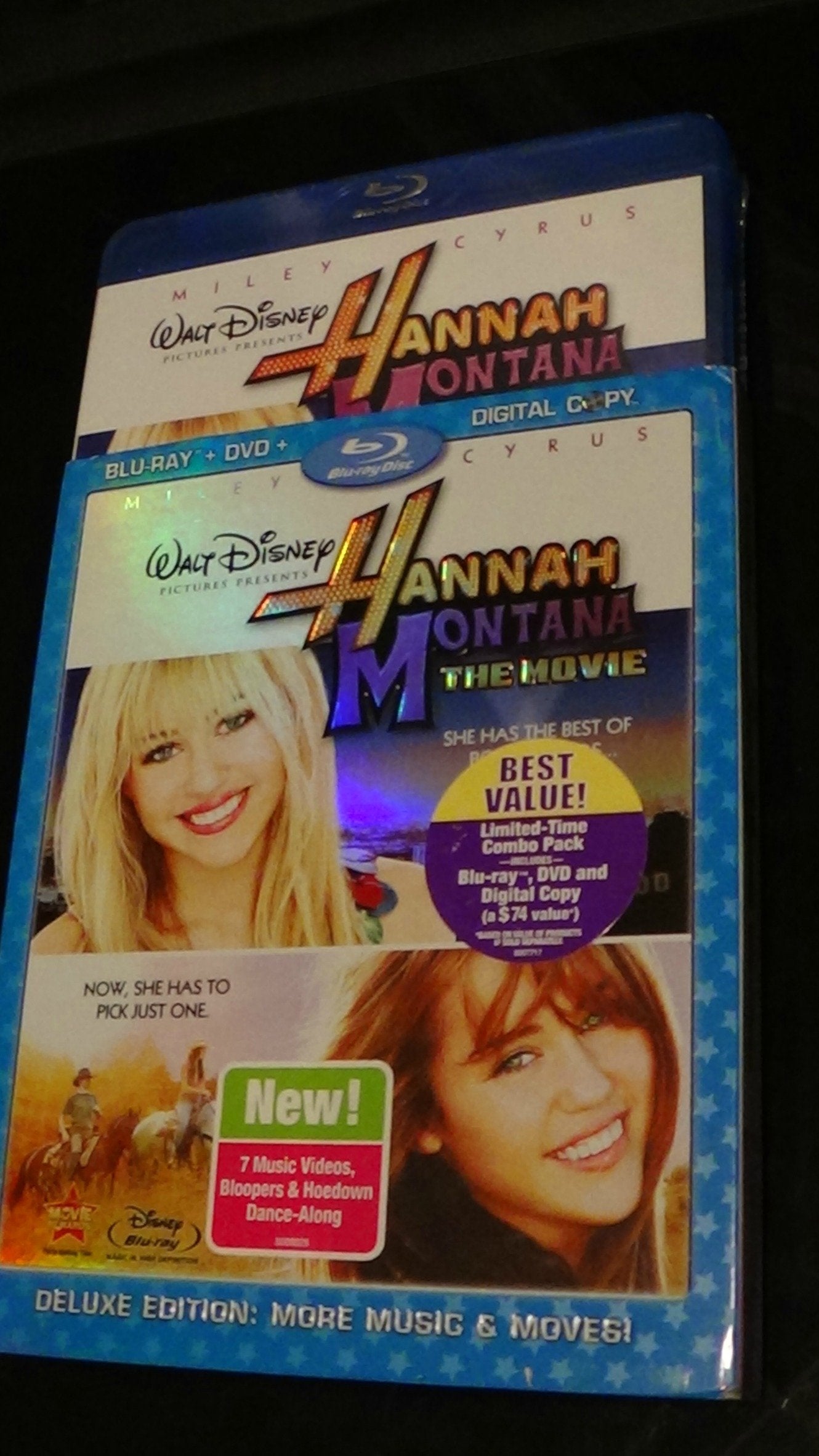 Hannah Montana: The Movie (Three-Disc Blu-ray/DVD Combo + Digital Copy) Films