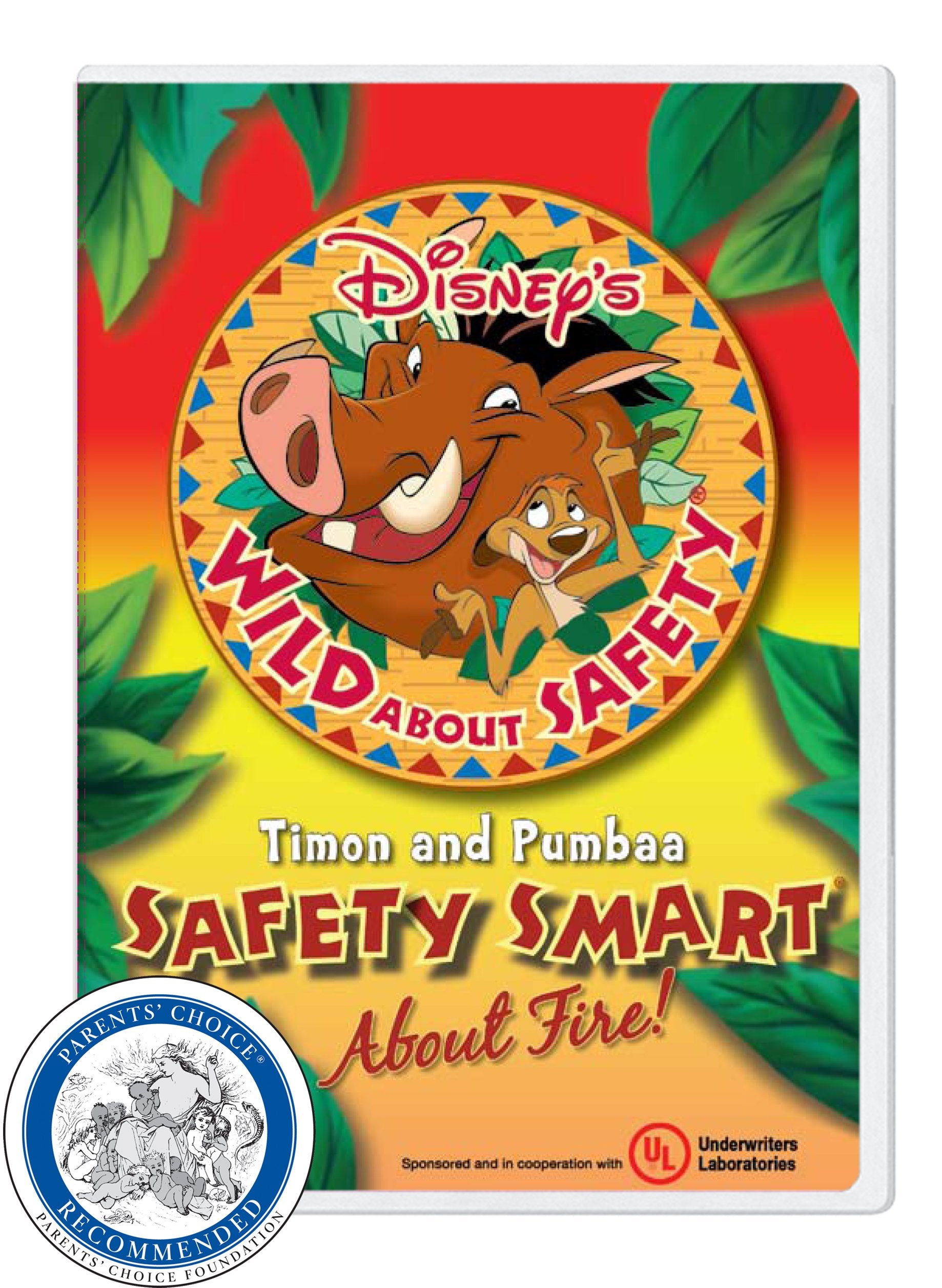 Disney's Wild About Safety with Timon and Pumbaa Safety Smart About Fire! Classroom Edition Films