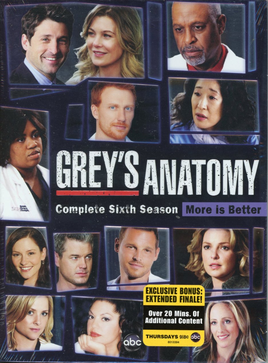 Grey's Anatomy: Complete Sixth Season (6pc) / (Ws) Box sets