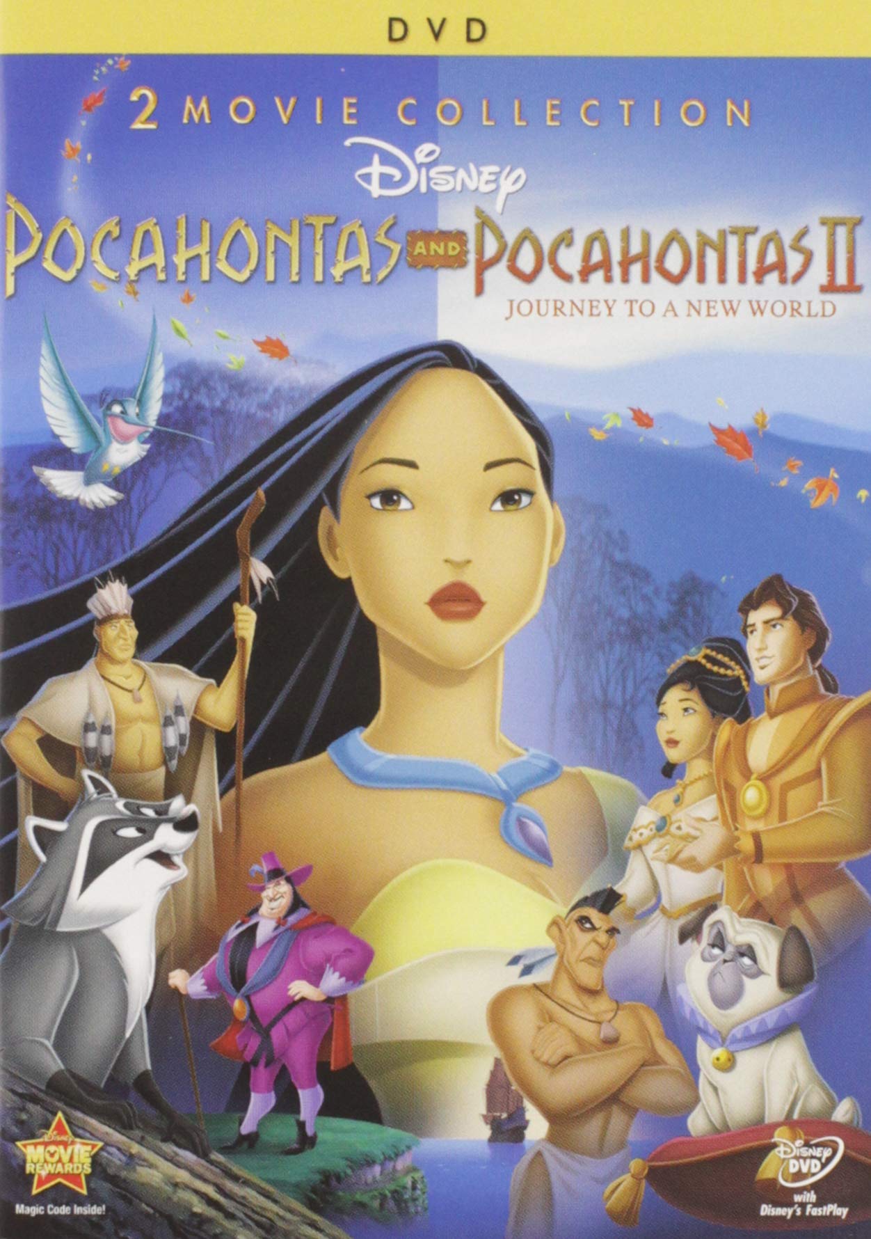 Pocahontas & Pocahontas II: Journey to a New World dvd
