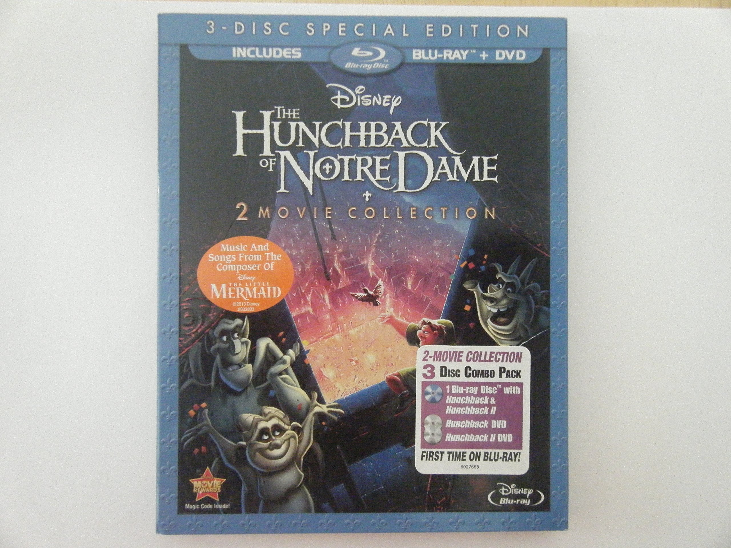 The Hunchback of Notre Dame / The Hunchback of Notre Dame II (3-Disc Special Edition) (Blu-ray / DVD) Movies