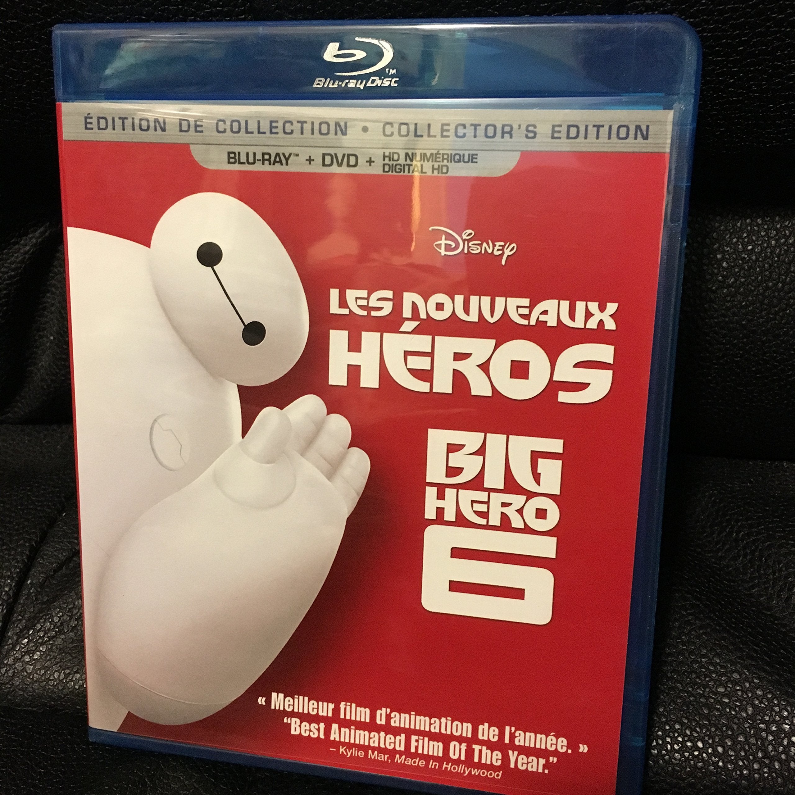 Big Hero 6 (Blu-ray + DVD + Digital HD) Movies