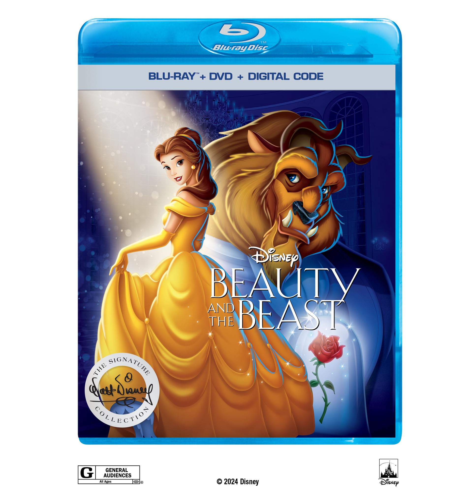Beauty and the Beast: 25th Anniversary Edition - (BD+DVD+DIGITAL HD) Films