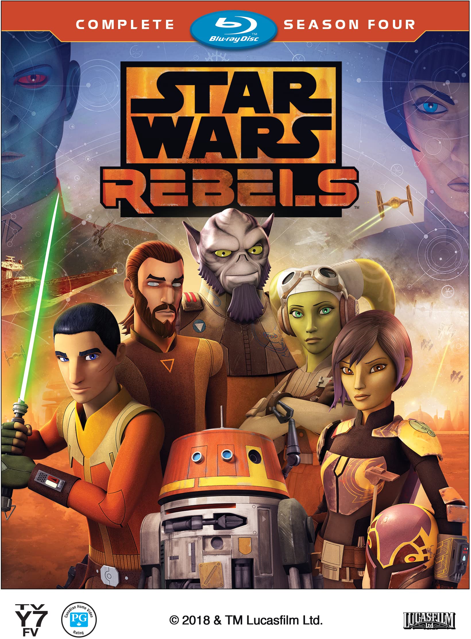 STAR WARS REBELS: COMPLETE SEASON FOUR (HOME VIDEO RELEASE) Films