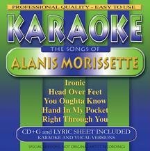 Karaoke: Songs by Alanis Morissette cd