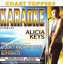 Karaoke: U Don't Know My Name / Butterflyz cd