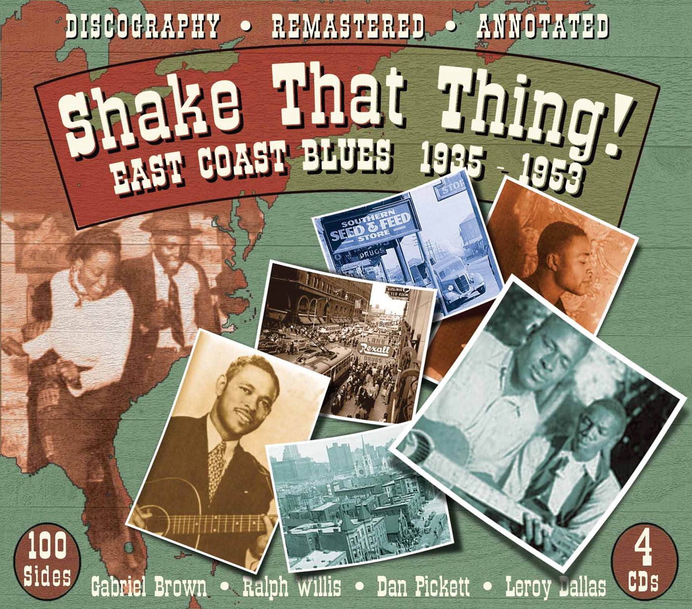Shake That Thing: East Coast Blues 1935-1953 cd