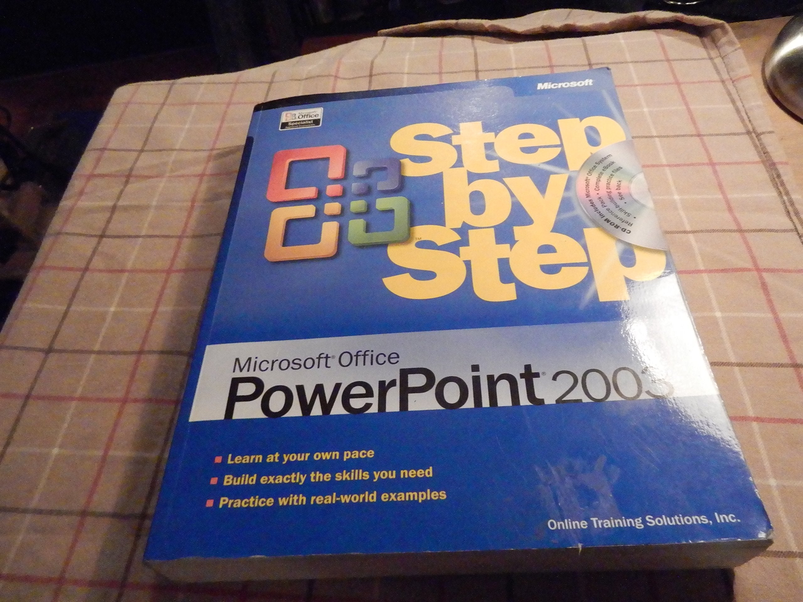 Product Image: Microsoft® Office PowerPoint® 2003 Step by Step: By Online Training Solutions