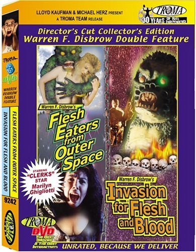 Flesh Eaters from Outer Space / Invasion for Flesh and Blood (Warren F. Disbrow Double Feature) Films