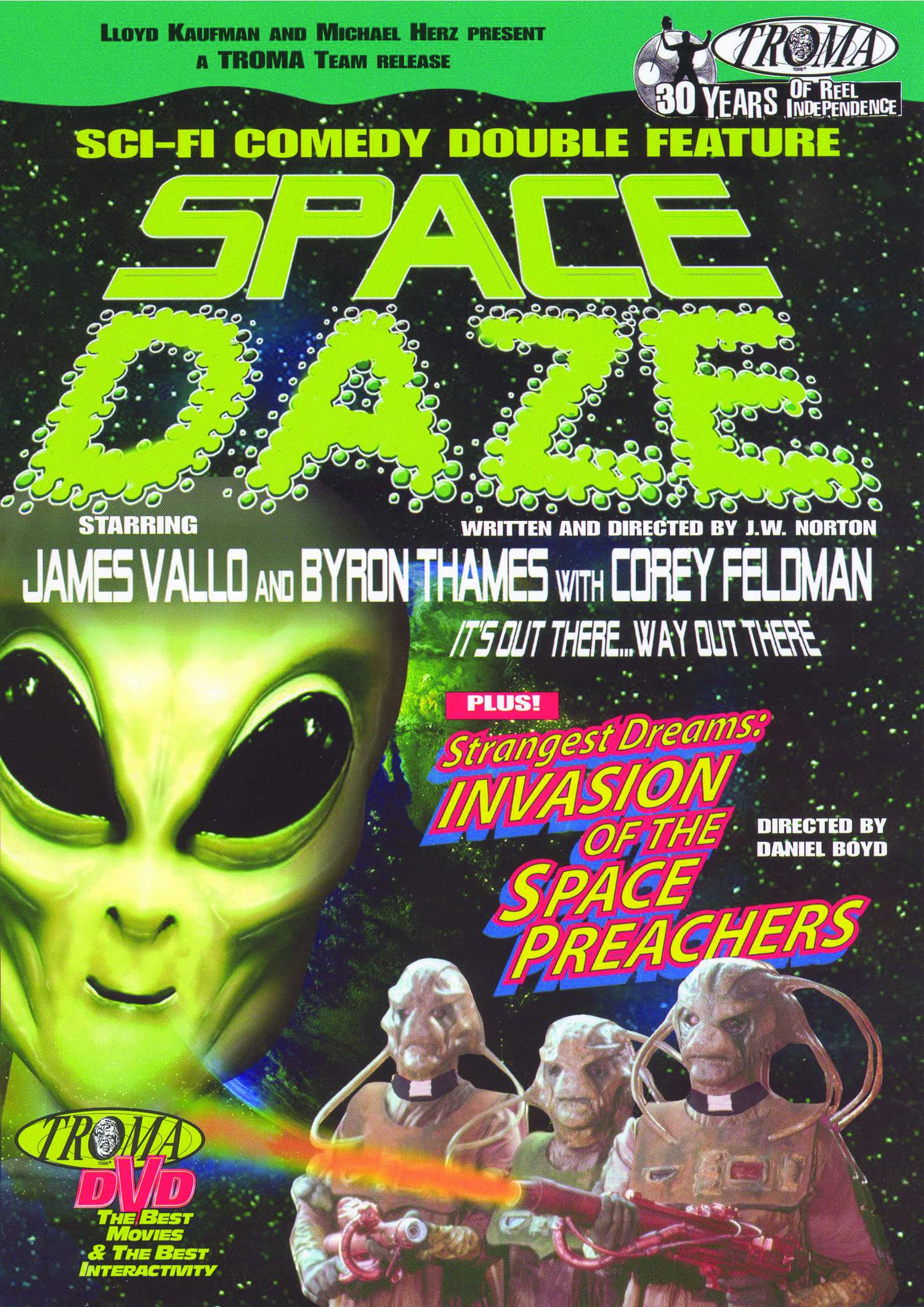 Space Daze/Strangest Dreams: Invasion of the Space Preachers Films