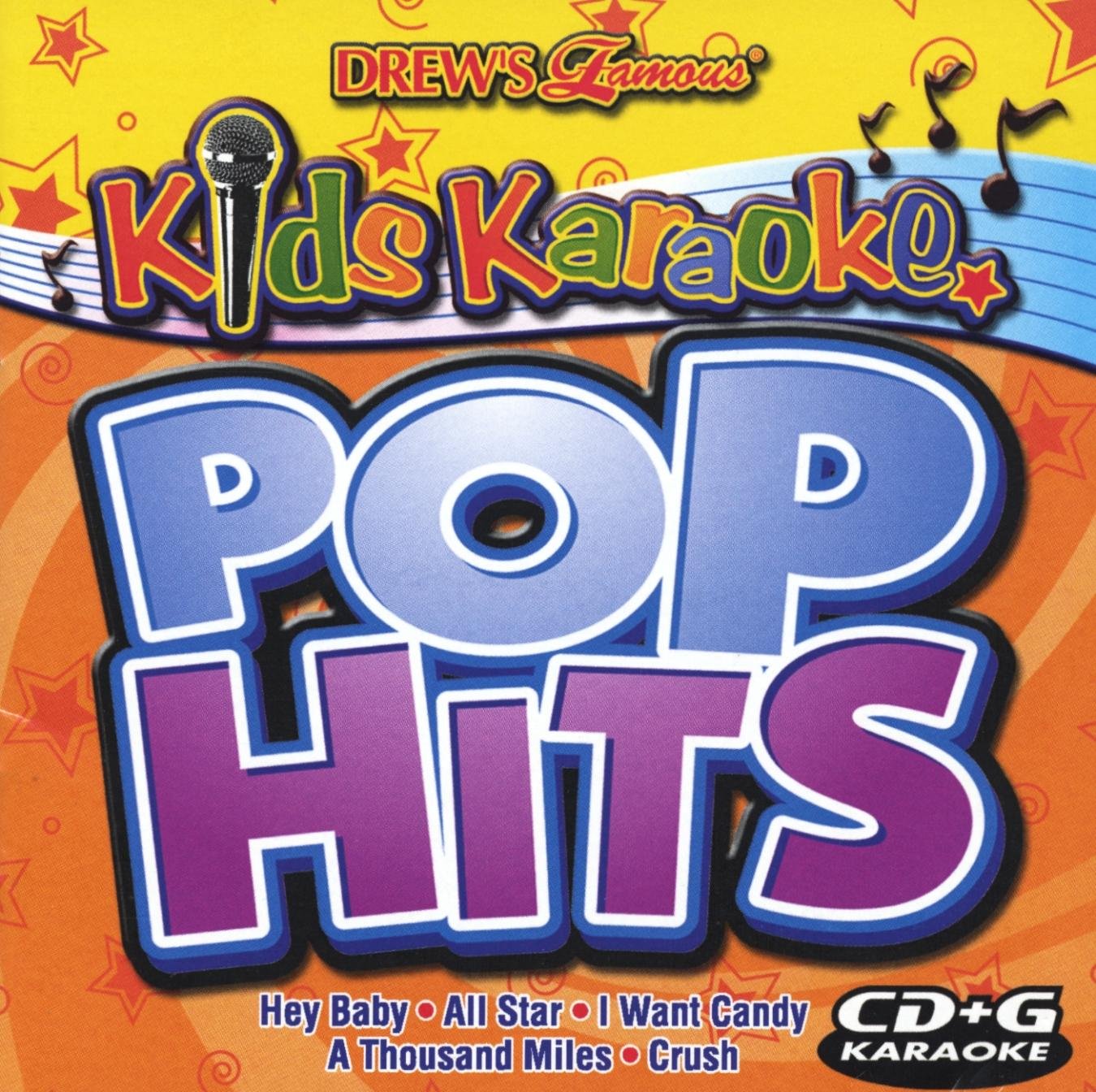 Drew's Famous Kids Karaoke Pop Hits cd