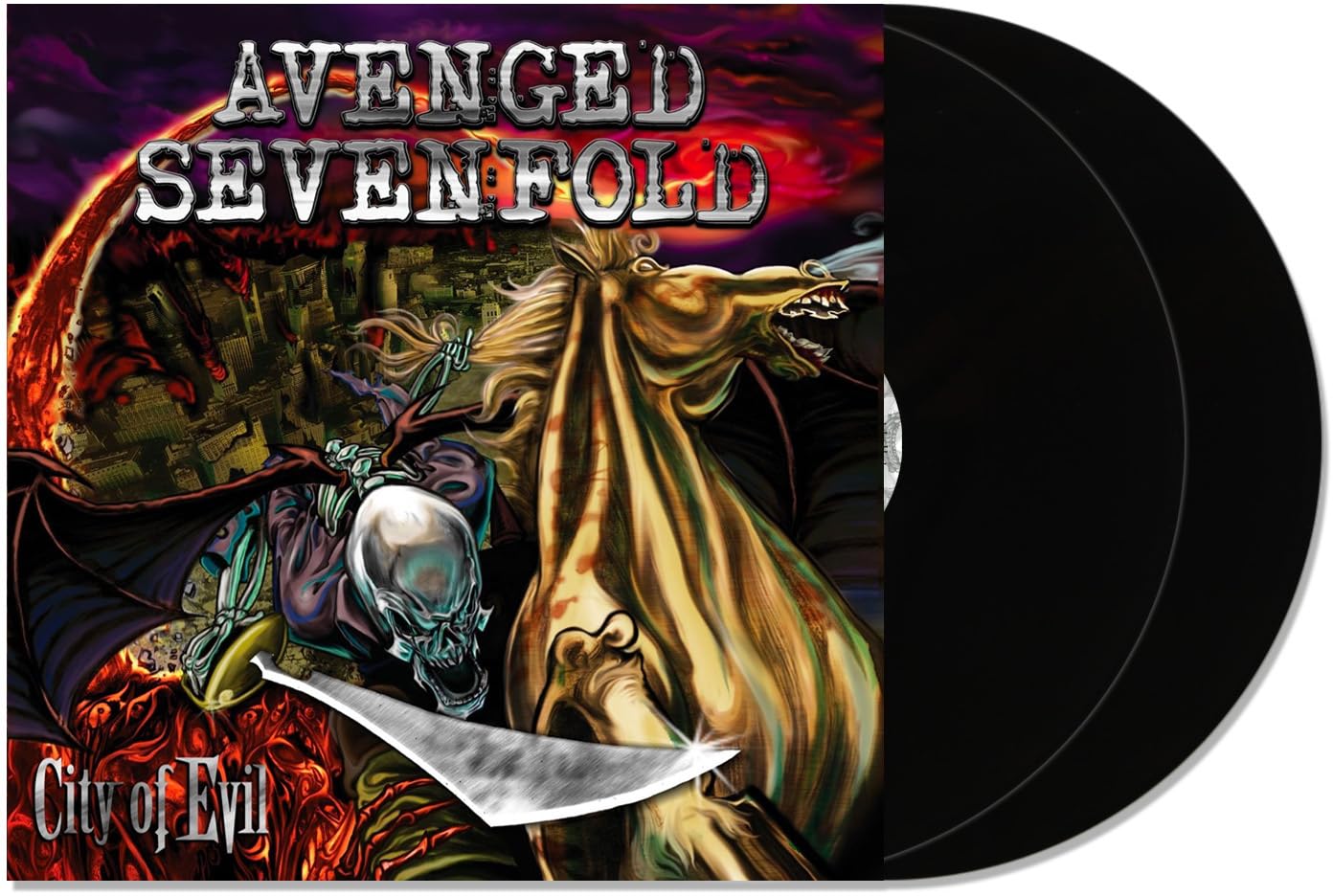 City of Evil (180g Classic Black 2lp W/ Foil Jacket) Metal & Hardrock