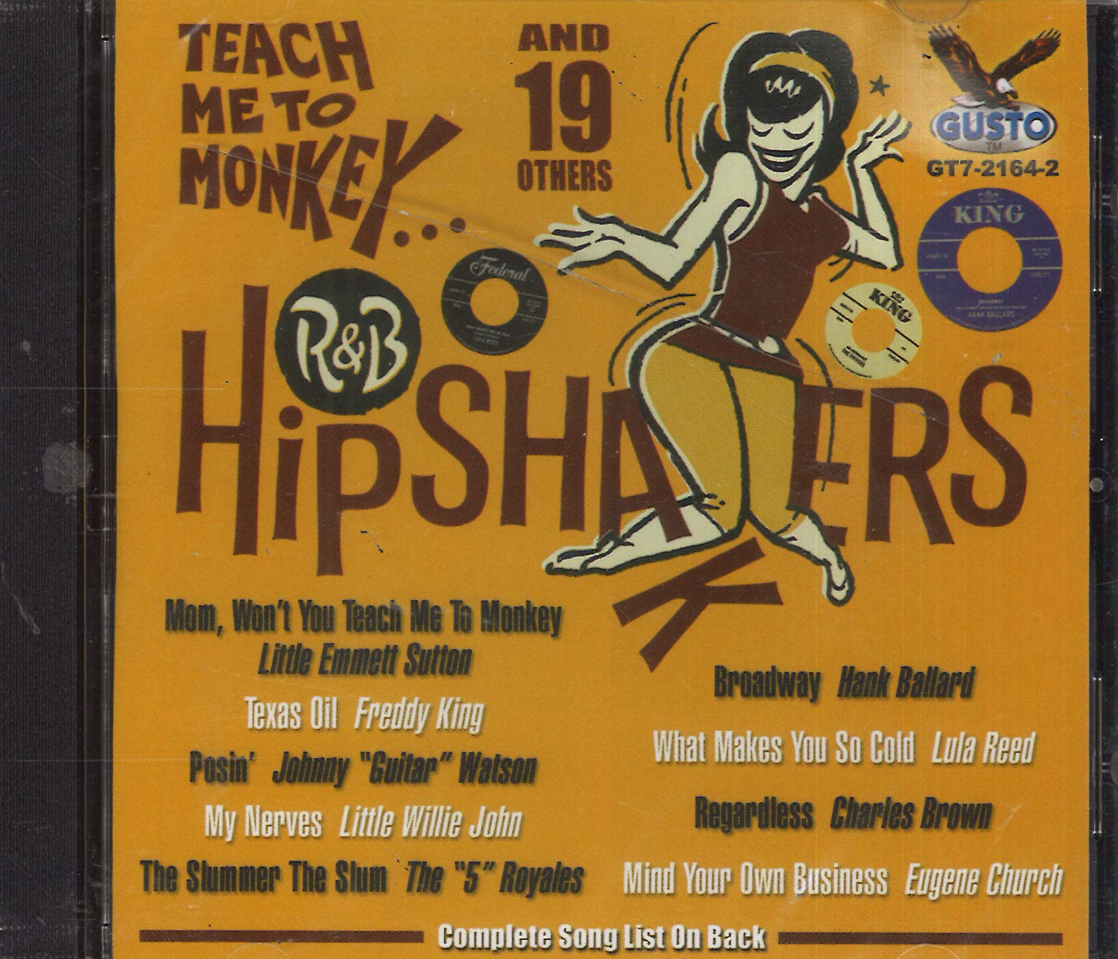 R & B Hipshakers: 20 Songs Books