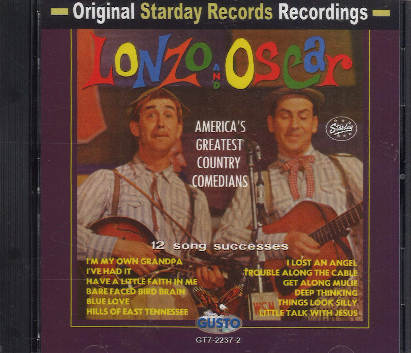 America's Greatest Country Comedians cd