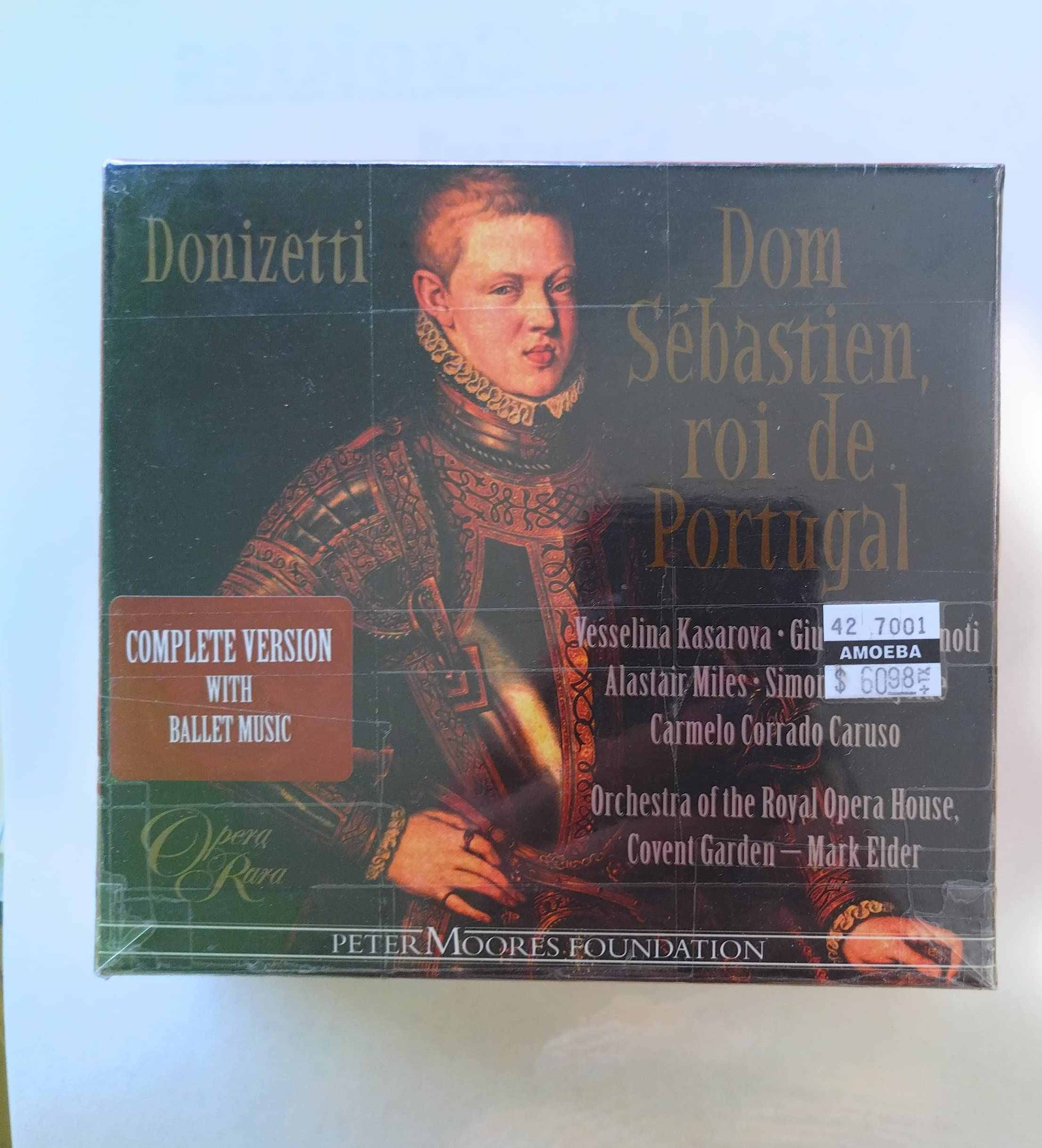 Donizetti - Dom Sébastien, roi de Portugal cd