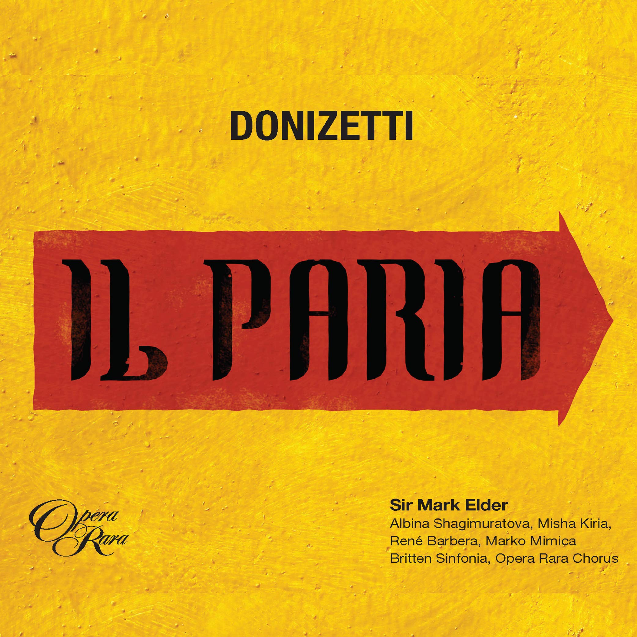 Donizetti: Il Paria Music for Children