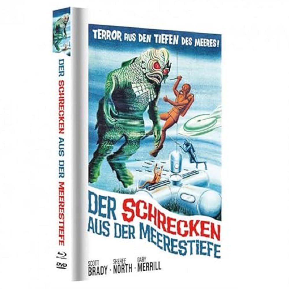 Der Schrecken aus der Meerestiefe - 3-Disc-Deluxe Edition - Limited Mediabook (Blu-ray + DVD + Soundtrack CD) - COVER A Movies