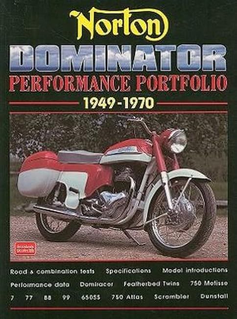 Norton Dominator Performance Portfolio 1949-1970 Business & Technology
