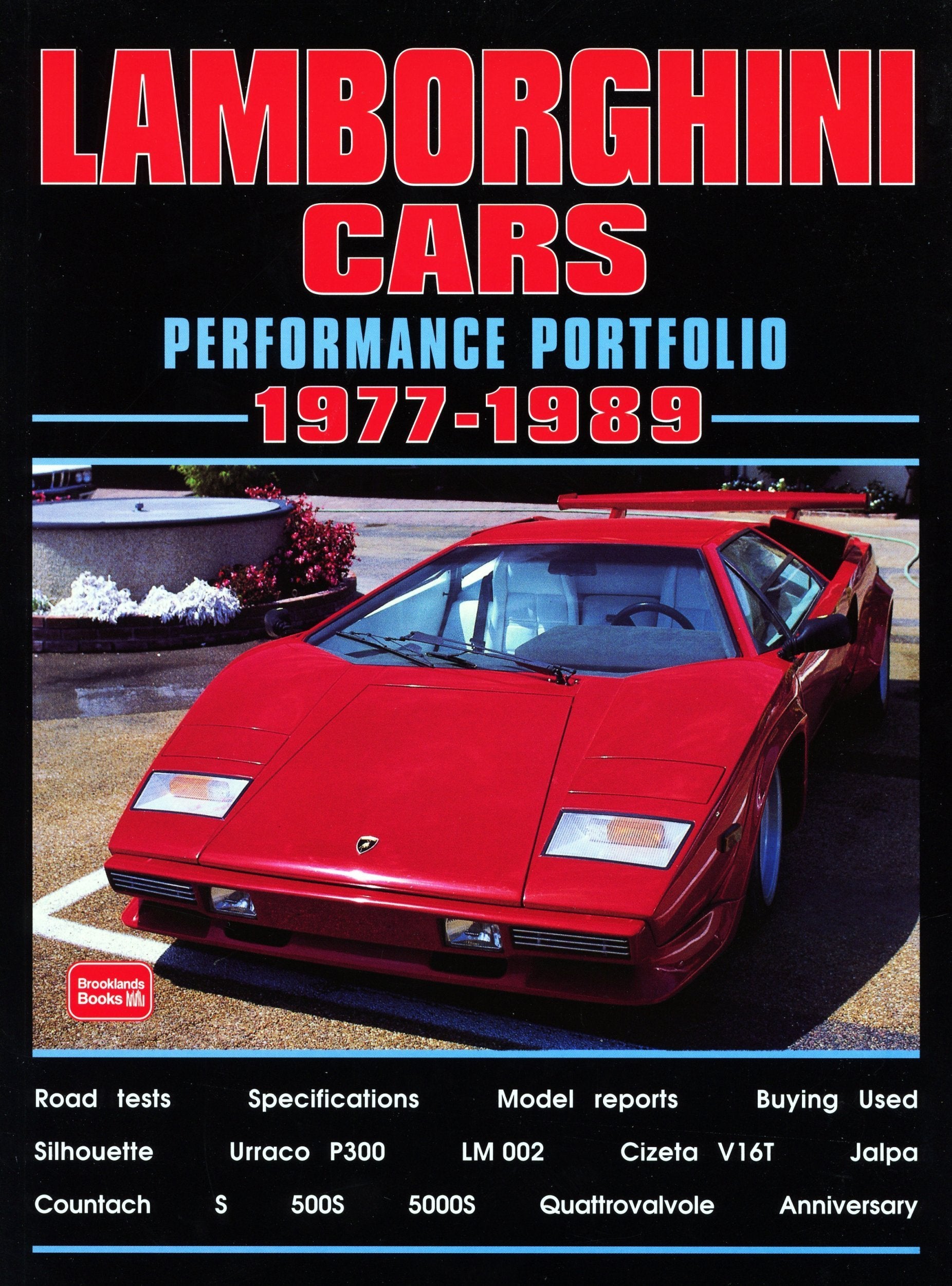 Lamborghini Cars Performance Portfolio 1977-1989 Leisure, Home & Garden