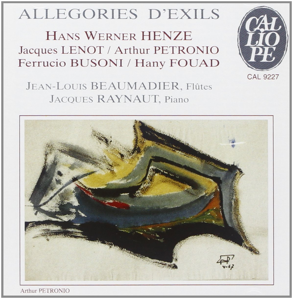 Allegories d' Exils Classical