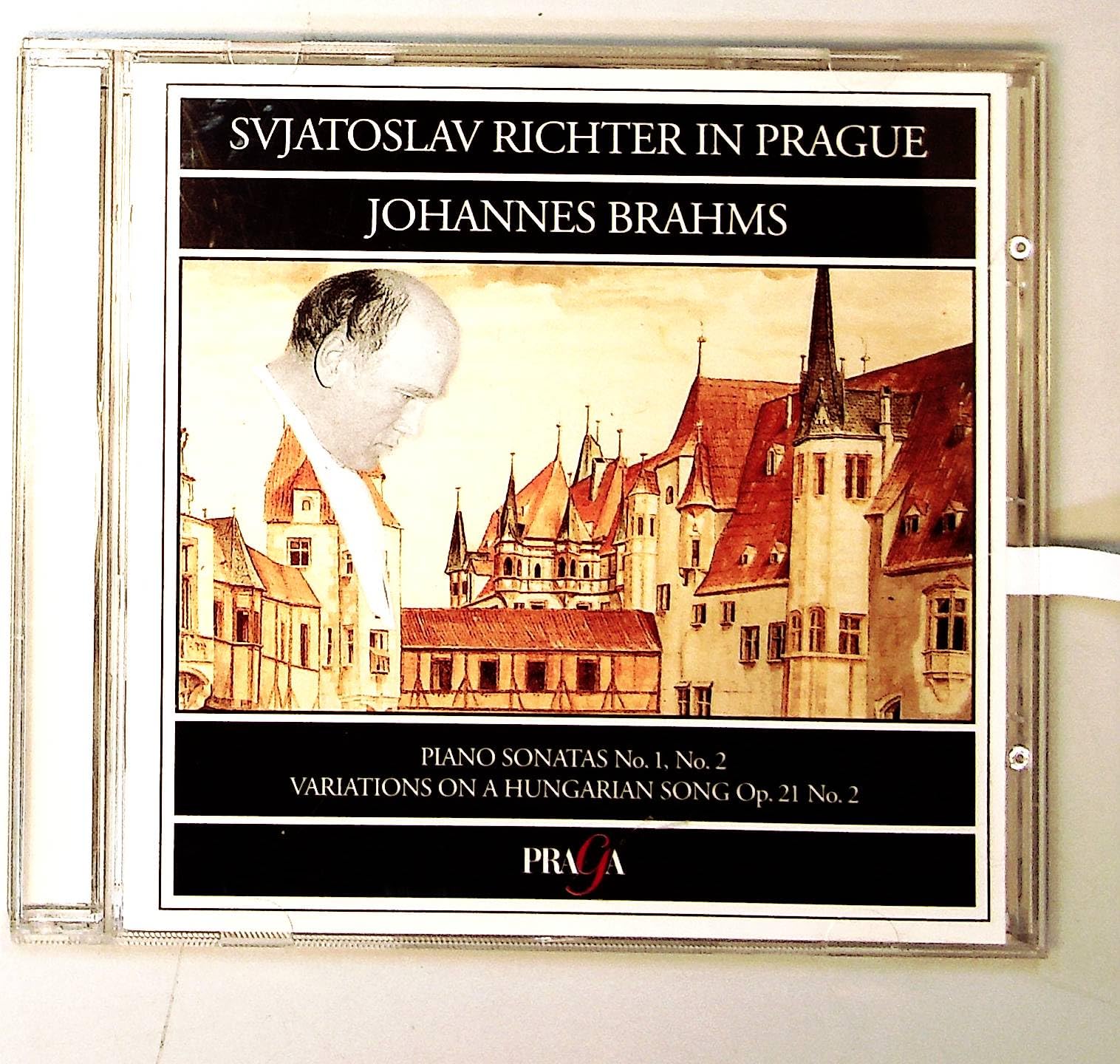 Brahms: Svjatoslav Richter in Prague, Klaviersonaten 1 & 2, Variationen Classical