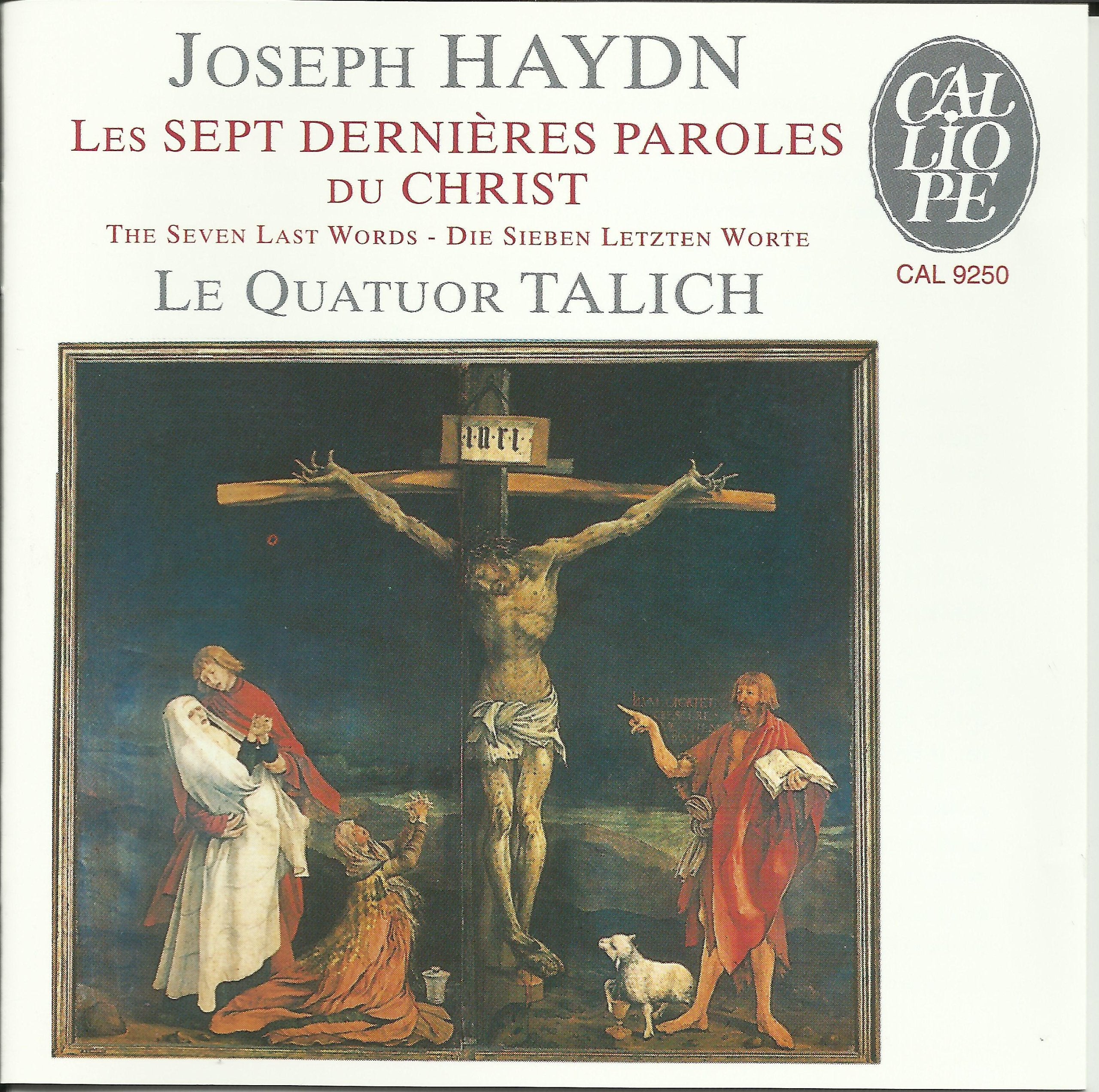 Haydn : Les sept dernières paroles du Christ cd