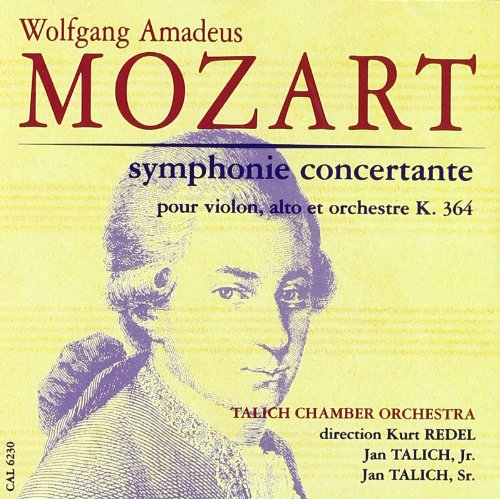 Symphonie Concertante pour Violon, Alto & Orchestre K.364 cd