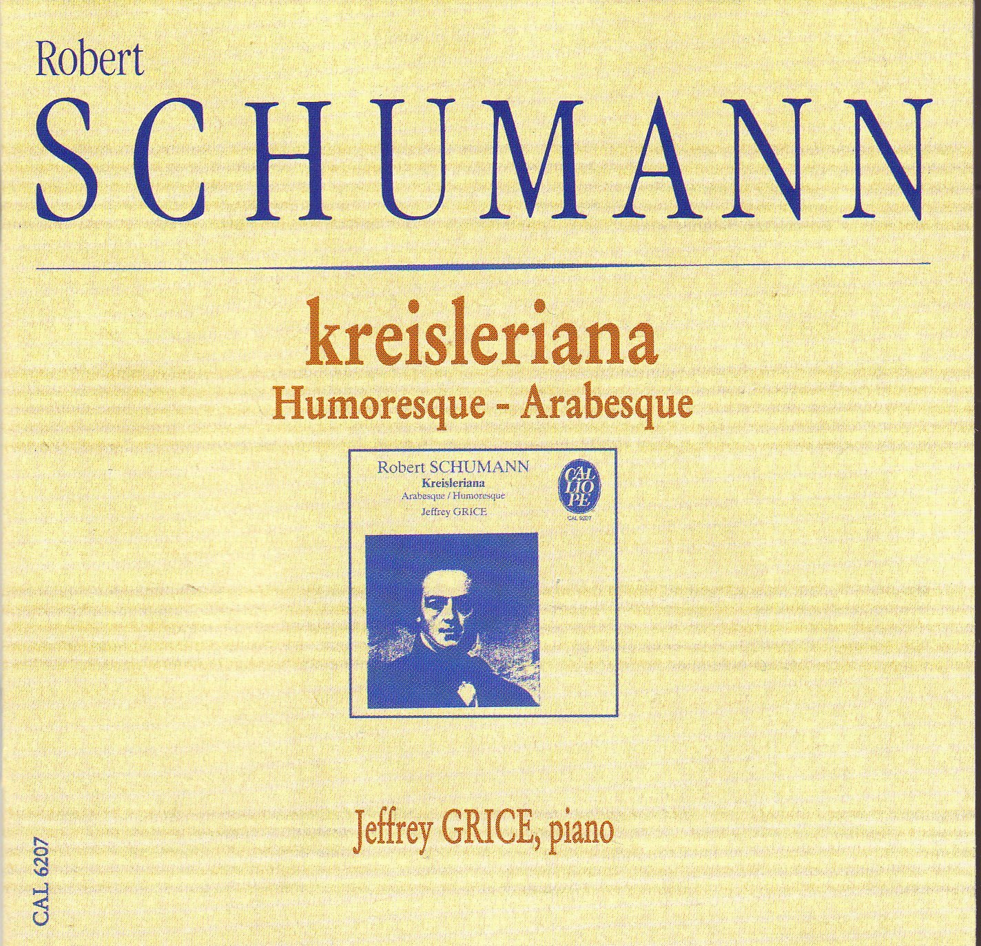 Schumann : Kreisleriana - Humoresque - Arabesque cd