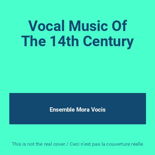 Vocal Music Of The 14th Centur Classical