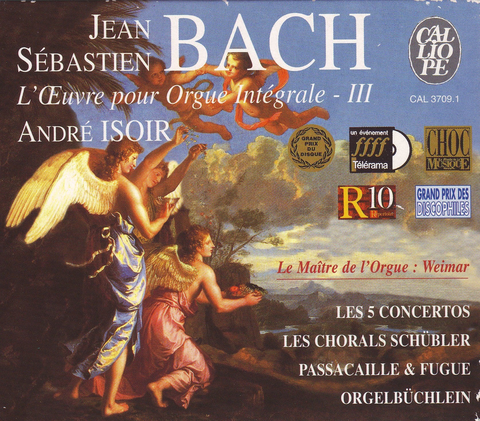 L'Intégrale des oeuvres pour orgue Vol.3 cd